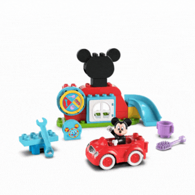 LEGO DUPLO - Clubul și Mașina lui Mickey Mouse (10454)